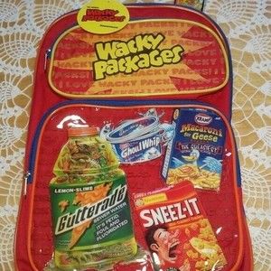 2006 Topps Wacky Packages Backpack NWT